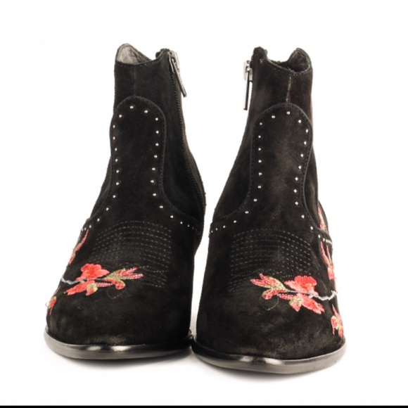 NWOT ASH Heidi embroidered ankle boot - Picture 8 of 15